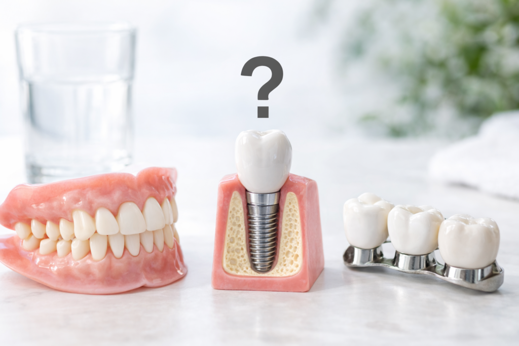 入れ歯・ブリッジより寿命は長い？