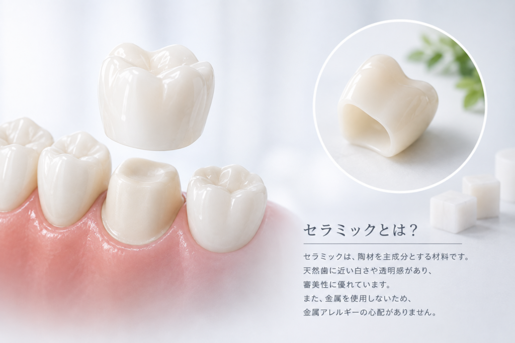 歯のセラミック治療について