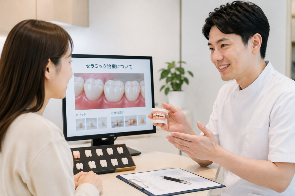 セラミック治療を受ける前にこのデメリットは知っておきたい！後悔しないためのポイント