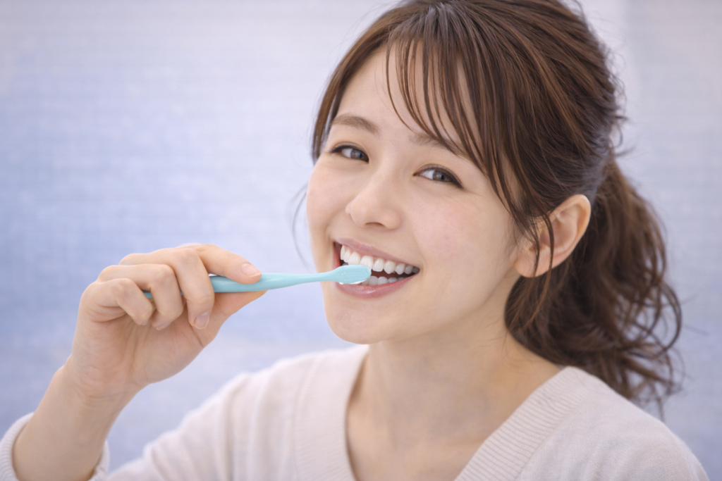 毎日丁寧に口腔ケアを行う