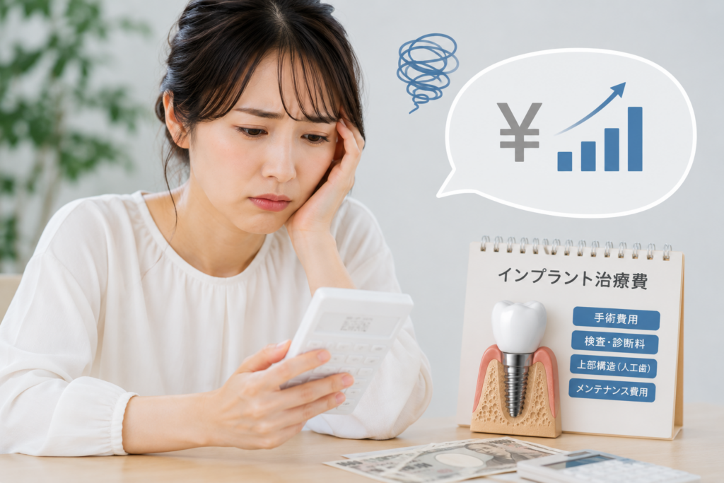 1本の歯だけインプラントにするデメリット