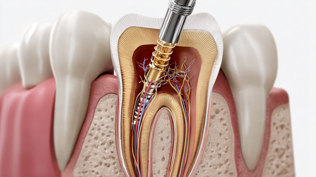根管治療のイメージ